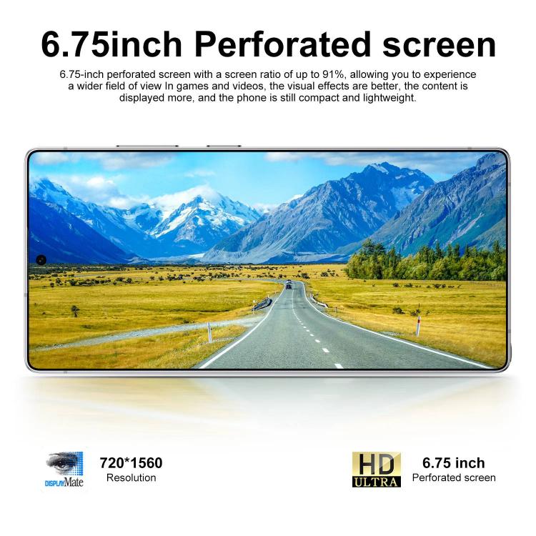 S25 Ultra / S11, 4GB+64GB, 6.75 inch Android 12 MTK6762 Octa Core, Network: 4G, Dual SIM, Plug:US Plug(Light Blue) - free shipping - PMc TechLife - Order now!
