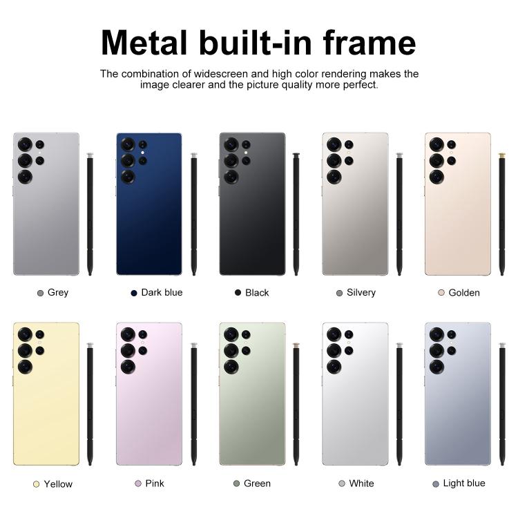 S25 Ultra / S11, 4GB+64GB, 6.75 inch Android 12 MTK6762 Octa Core, Network: 4G, Dual SIM, Plug:EU Plug(Black) - free shipping - PMc TechLife - Order now!