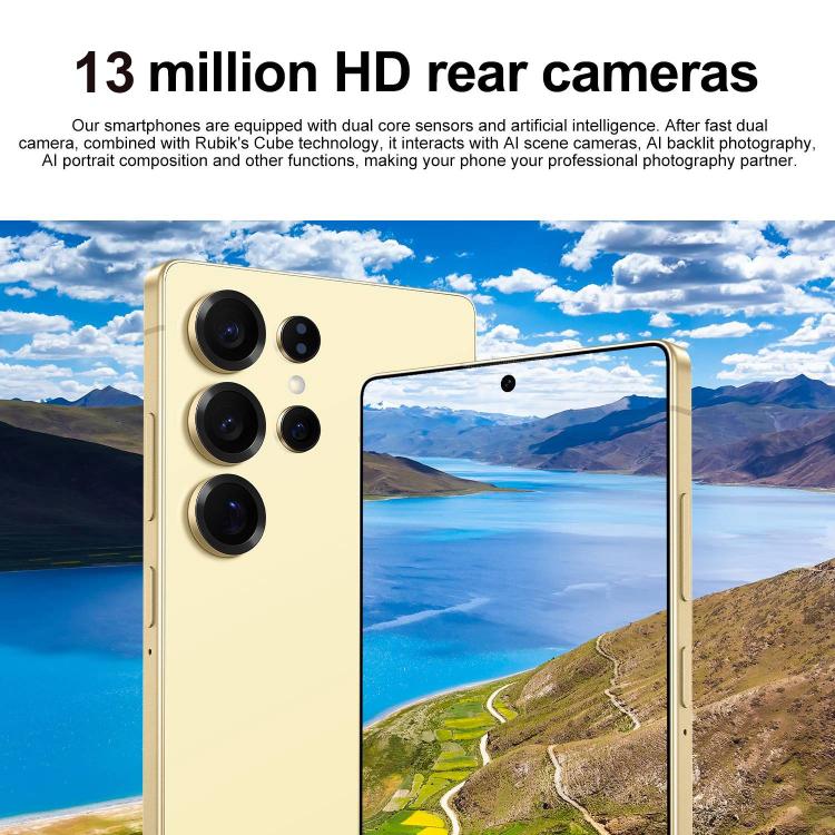 S25 Ultra / S11, 4GB+64GB, 6.75 inch Android 12 MTK6762 Octa Core, Network: 4G, Dual SIM, Plug:US Plug(Light Blue) - free shipping - PMc TechLife - Order now!