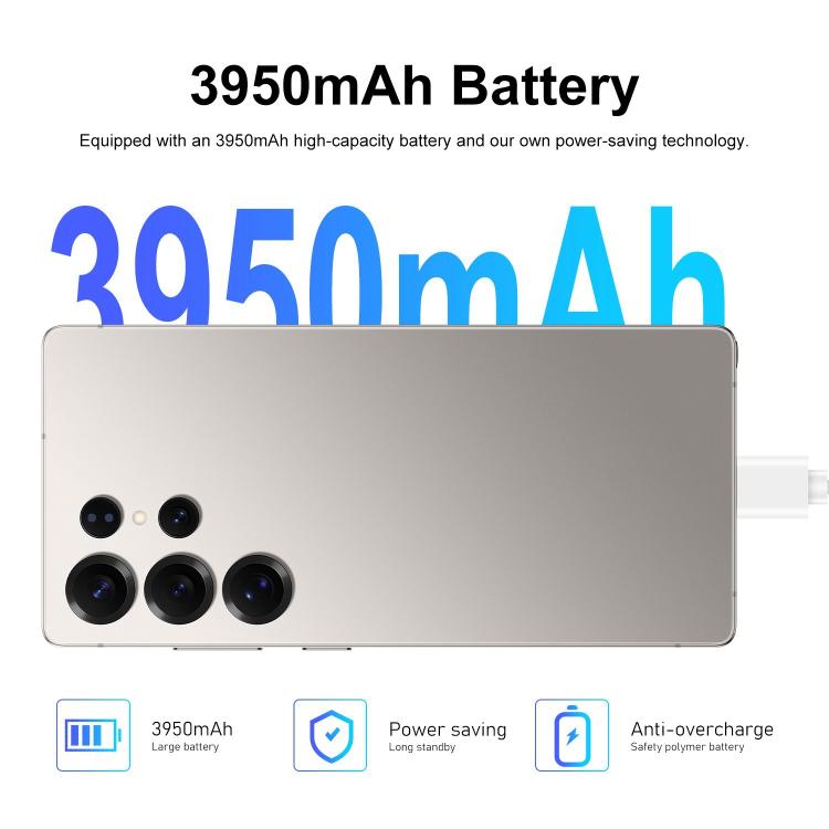 S25 Ultra / S11, 4GB+64GB, 6.75 inch Android 12 MTK6762 Octa Core, Network: 4G, Dual SIM, Plug:US Plug(Gold) - free shipping - PMc TechLife - Order now!