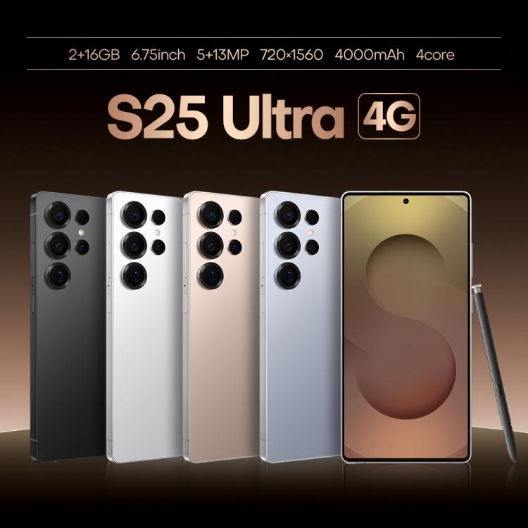 S25 Ultra / B9, 2GB+16GB, 6.75 inch Android 8.1 MTK6739 Quad Core, Network: 4G, Dual SIM, Plug:US Plug(Titanium Silver Blue) - free shipping - PMc TechLife - Order now!