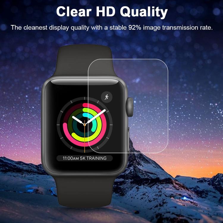 For Apple Watch Series 3&2&1 38mm 5pcs xDfind Soft Hydrogel Film Full Cover Front Protector - free shipping - PMc TechLife - Order now!