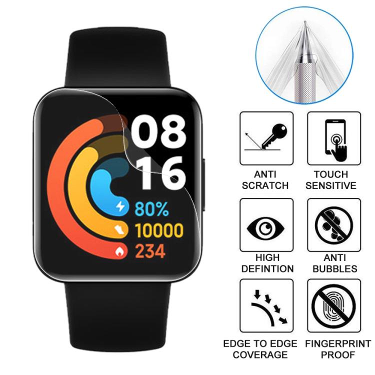 For Xiaomi Redmi Watch 1 5pcs xDfind Soft Hydrogel Film Full Cover Front Protector - free shipping - PMc TechLife - Order now!