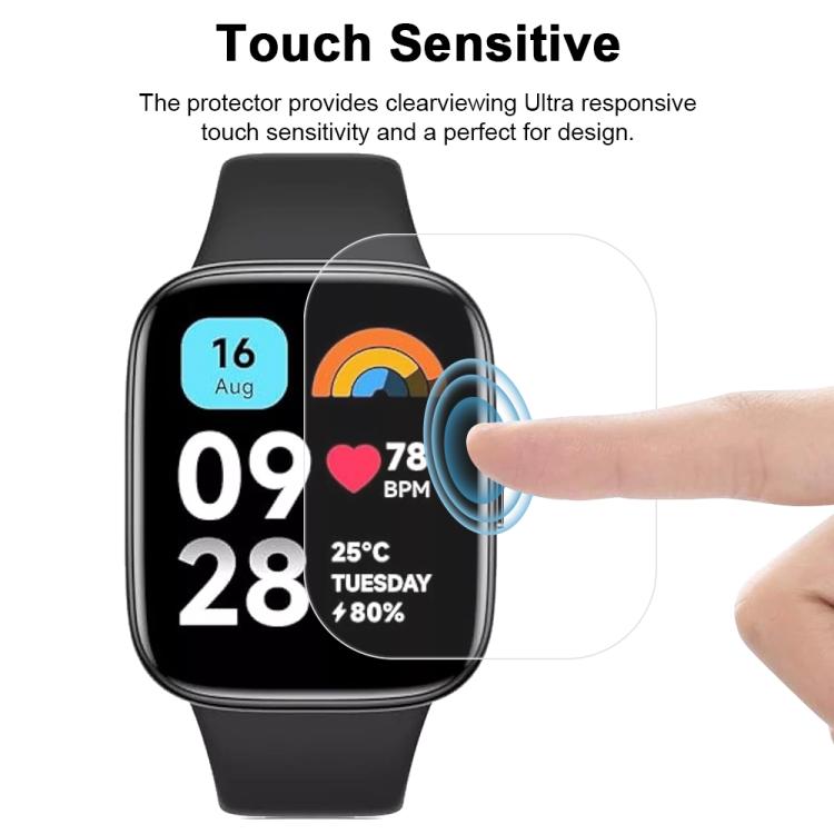 For Xiaomi Redmi Watch 3 Active 5pcs xDfind Soft Hydrogel Film Full Cover Front Protector - free shipping - PMc TechLife - Order now!