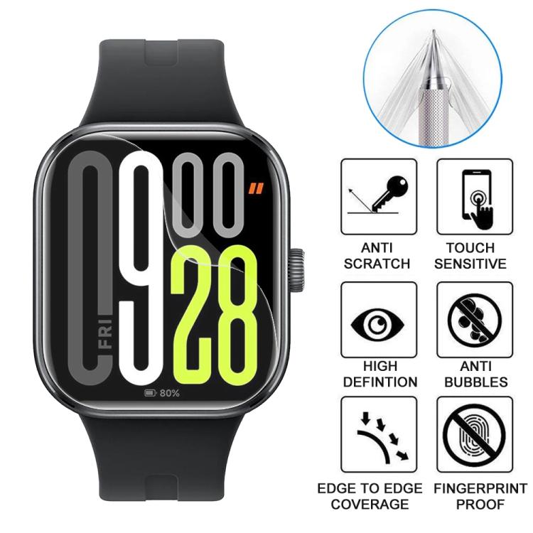 For Xiaomi Redmi Watch 5 5pcs xDfind Soft Hydrogel Film Full Cover Front Protector - free shipping - PMc TechLife - Order now!