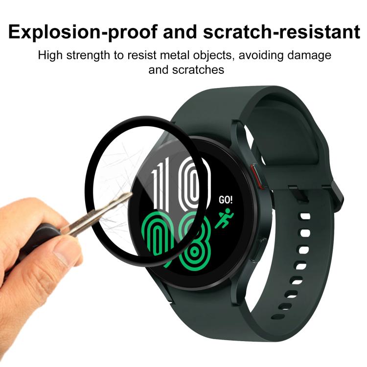 For Samsung Galaxy Watch4 44mm 2pcs xDfind Curved 3D Composite Material Soft Film Screen Protector - free shipping - PMc TechLife - Order now!