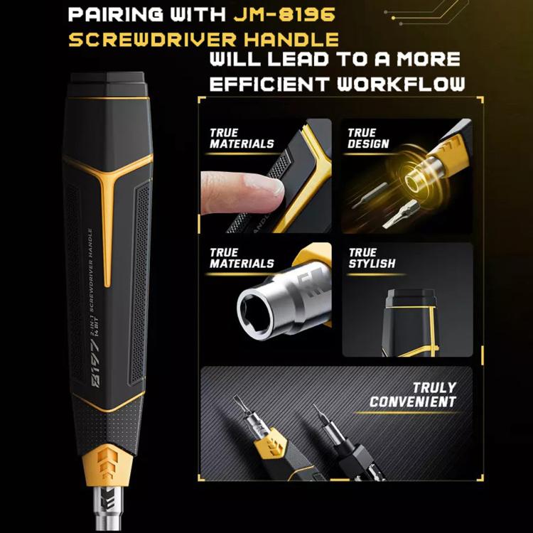 Jakemy JM-8198 135 in 1 Modular Manual Tool Box - free shipping - PMC TechLife - Order now!