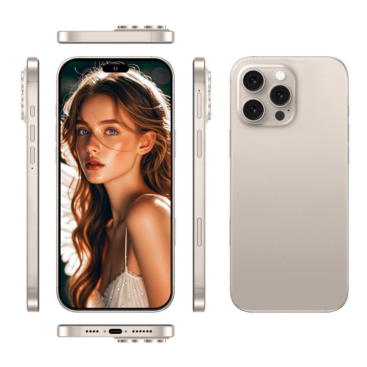 I16 Pro Max / PDQ6, 4GB+64GB, 6.58 inch Android 10 MTK6739 Quad Core, Network: 4G, Dual SIM, Plug:US Plug(Gold) - free shipping - PMc TechLife - Order now!