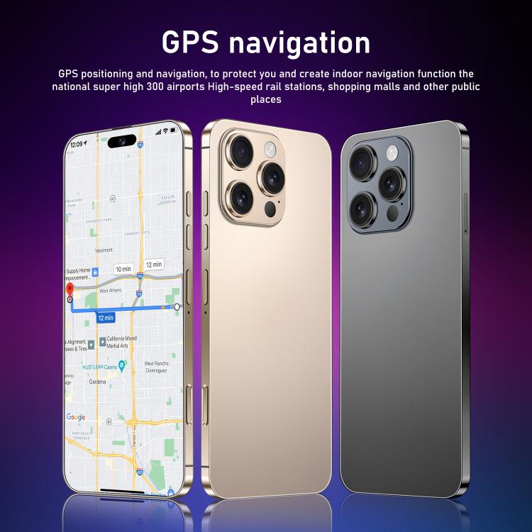 I16 Pro Max / RAi3, 3GB+64GB, 6.56 inch Android 10 MTK6739 Quad Core, Network: 4G, Dual SIM, Plug:AU Plug(Gold) - free shipping - PMc TechLife - Order now!