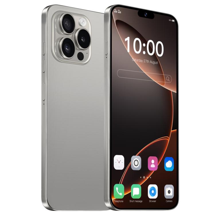 I16 Pro Max / ZPT93, 2GB+16GB, 6.26 inch Android 8.1 MTK6737 Quad Core, Network: 4G, Dual SIM, Plug:EU Plug(Grey) - free shipping - PMc TechLife - Order now!