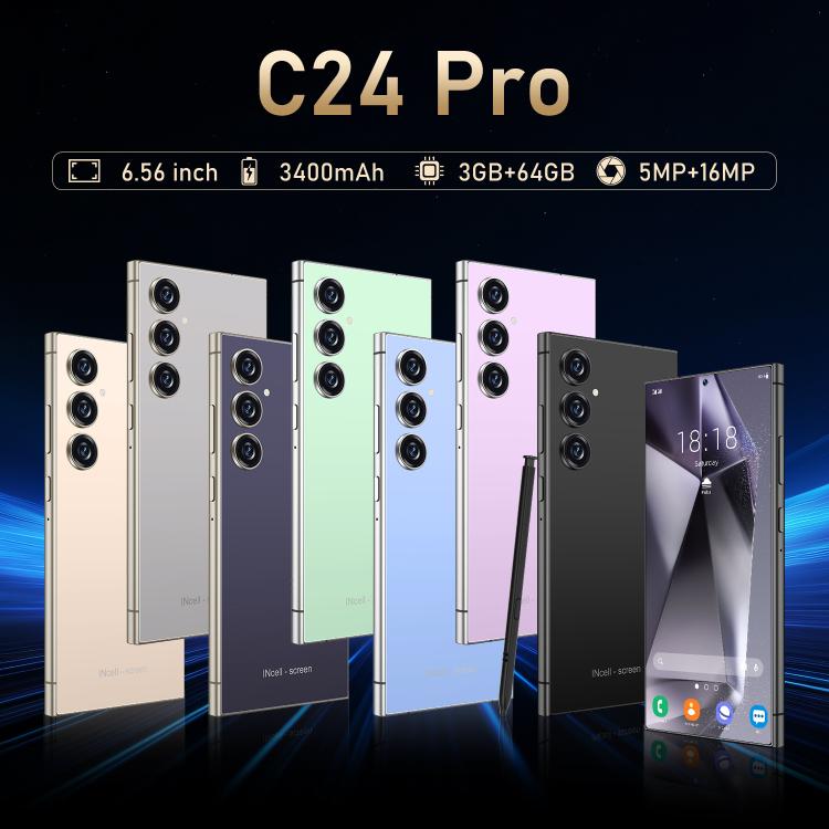 C24 Pro / S3-3, 3GB+64GB, 6.56 inch Android 10 MTK6739 Quad Core, Network: 4G, Dual SIM, Plug:UK Plug(Black) - free shipping - PMc TechLife - Order now!