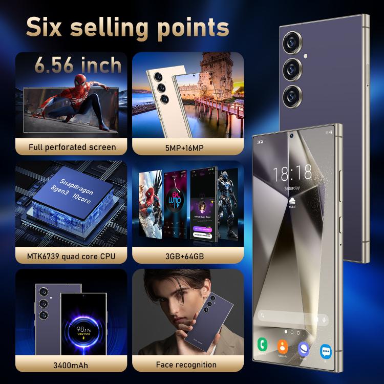 C24 Pro / S3-3, 3GB+64GB, 6.56 inch Android 10 MTK6739 Quad Core, Network: 4G, Dual SIM, Plug:US Plug(Green) - free shipping - PMc TechLife - Order now!