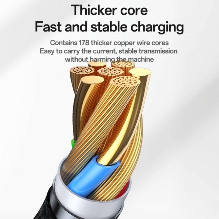 Yesido CA136C 60W USB-C / Type-C to Type-C & iWatch 2 in 1 Charging Cable, Length:1.2m(Black) - Charger / Holder by Yesido | Online Shopping South Africa | PMC TechLife | Buy Now Pay Later Mobicred