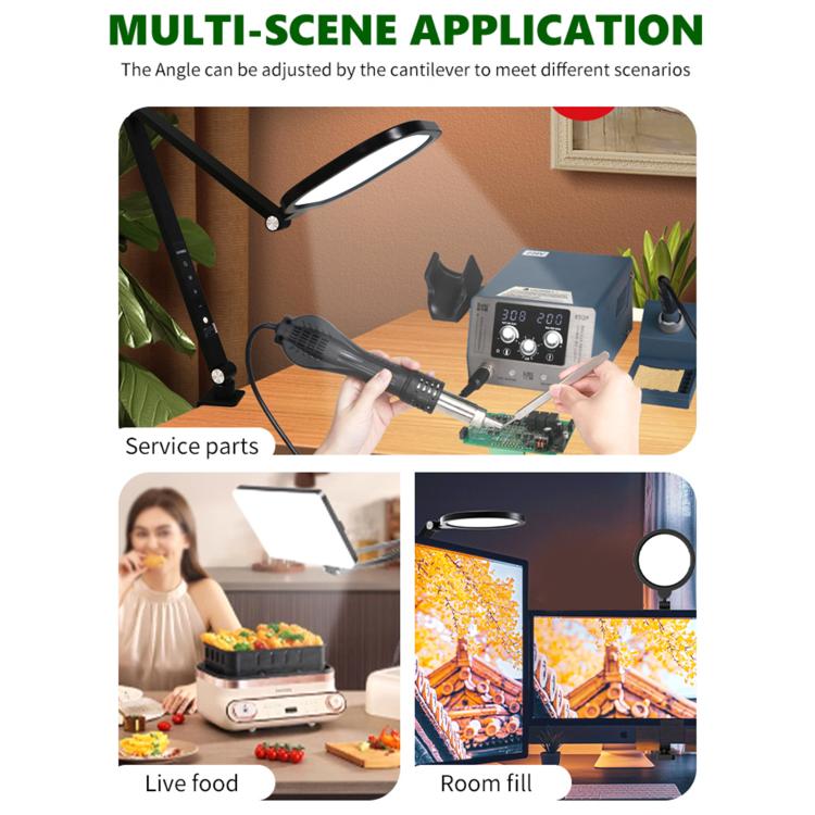 Kaisi LED35 Clip-Type Cantilever Support Fill Light - free shipping - PMC TechLife - Order now!