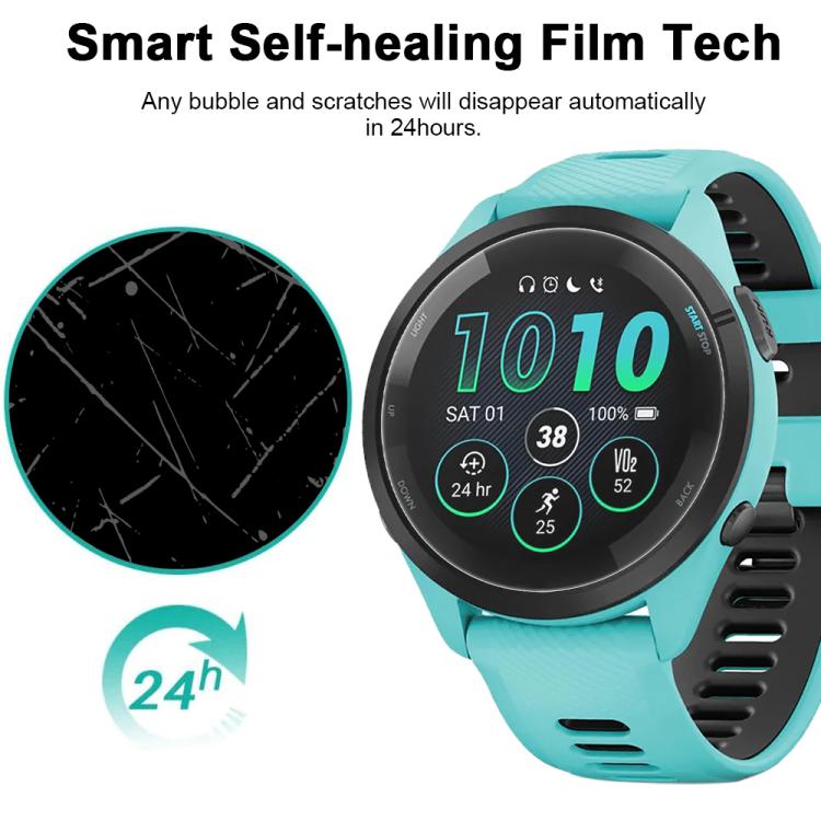 For Garmin Forerunner 265 44mm 5pcs xDfind Soft Hydrogel Film Full Cover Front Protector - free shipping - PMC TechLife - Order now!