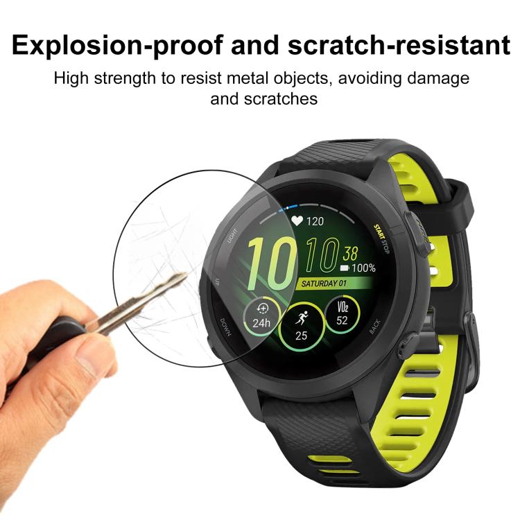 For Garmin Forerunner 265S 42mm 2pcs xDfind Curved 3D Composite Material Soft Film Screen Protector - free shipping - PMC TechLife - Order now!