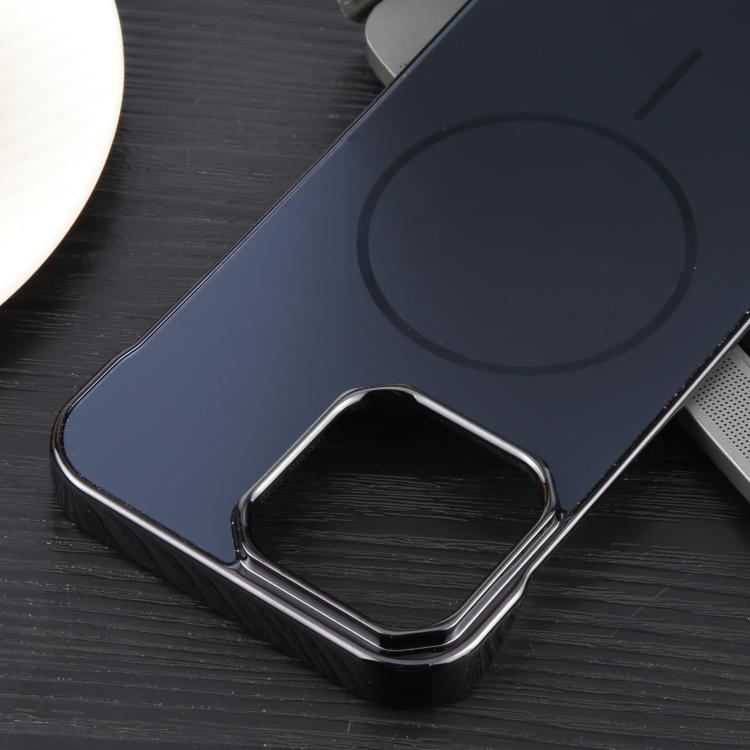 For iPhone 14 / 13 Electroplating Frameless Frosted Anti-Glare PC MagSafe Phone Case(Black) - free shipping - PMC TechLife - Order now!