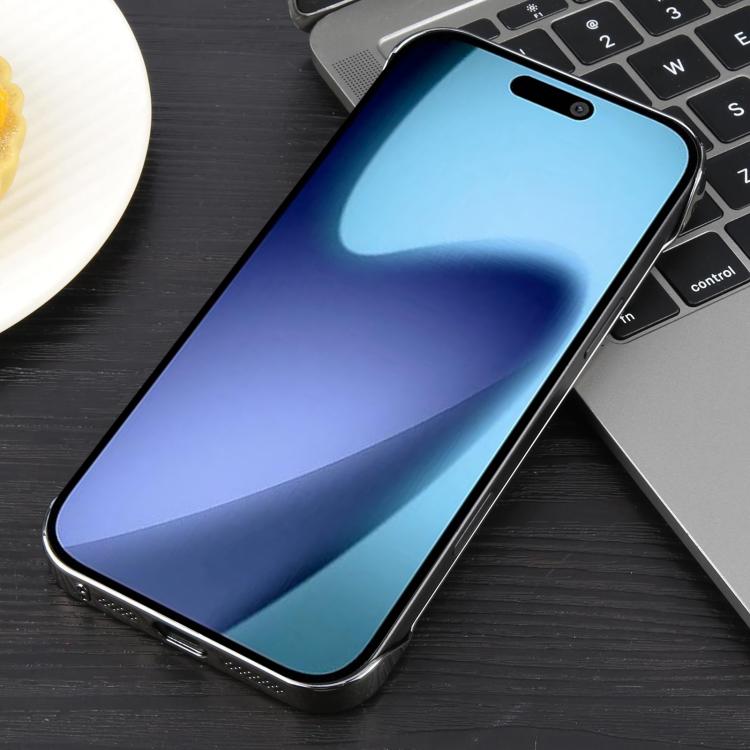 For iPhone 17 Electroplating Frameless Frosted Anti-Glare PC MagSafe Phone Case(Titanium Gray) - free shipping - PMC TechLife - Order now!