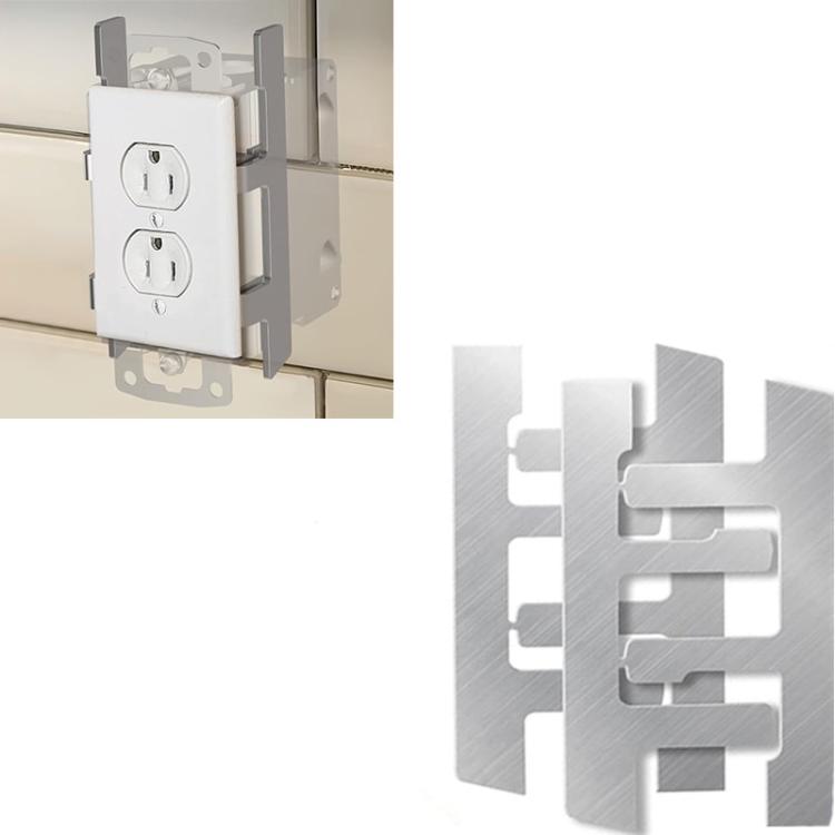 10pcs/Pack Switch Box Bracket Electrical Box F Clamp Loose Power Socket Repairer - free shipping - PMC TechLife - Order now!