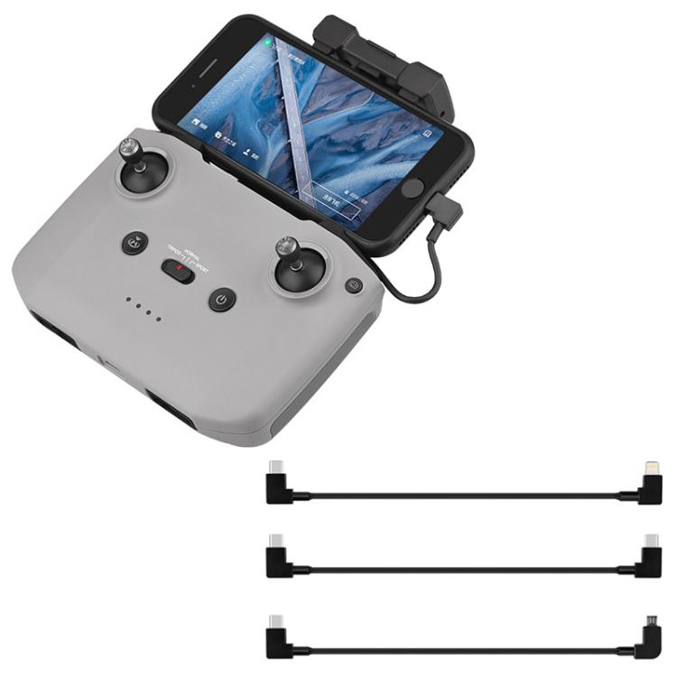 BRDRC Data Cable for DJI Mavic Air 2 / Air 2S / Mini 2, Type:30cm Type-C to Android - free shipping - PMC TechLife - Order now!