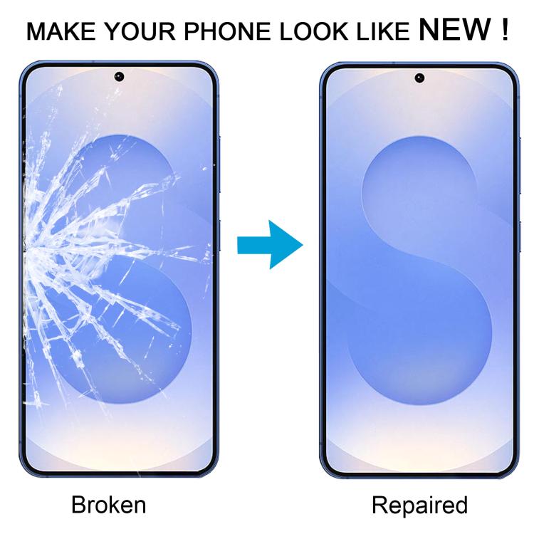 For Samsung Galaxy S25 SM-S931B 10pcs Front Screen Outer Glass Lens with OCA Optically Clear Adhesive - free shipping - PMC TechLife - Order now!