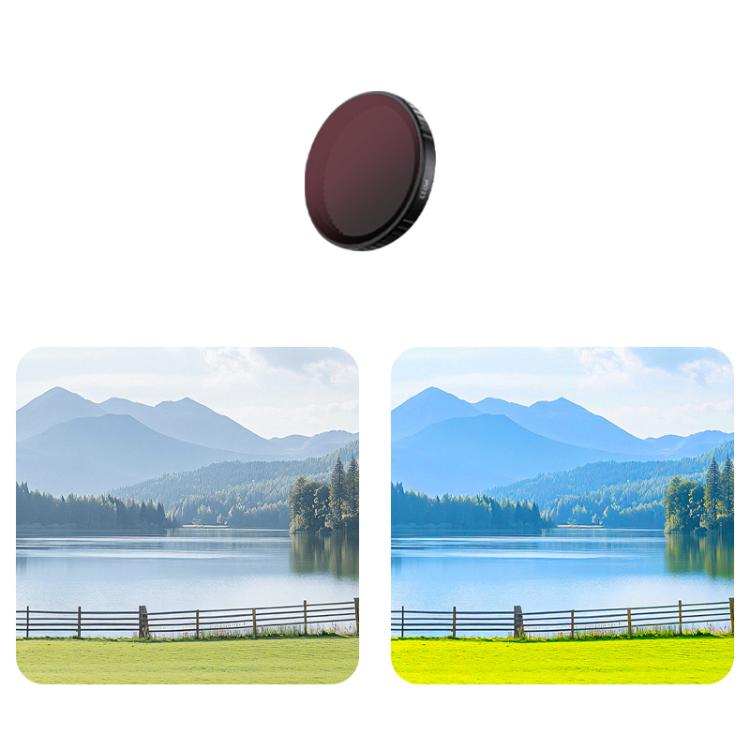 For DJI Action 5 Pro Camera Lens Filter, Filter:ND64 - free shipping - PMC TechLife - Order now!
