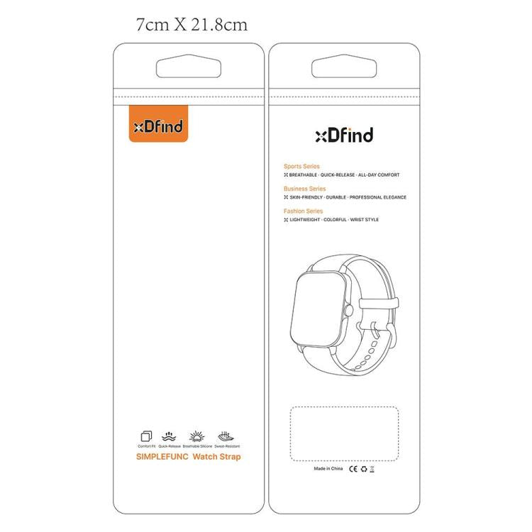 For Samsung Galaxy Watch8 / 8 Classic xDfind Two-section Nylon Watch Band(Black) - free shipping - PMC TechLife - Order now!
