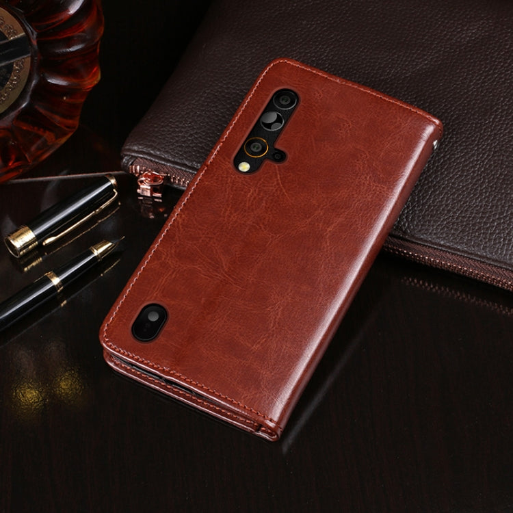 For Blackview BV9900 Pro idewei Crazy Horse Texture Horizontal Flip Leather Case with Holder & Card Slots & Wallet(Red) - More Brand by idewei | Online Shopping South Africa | PMC Jewellery | Buy Now Pay Later Mobicred