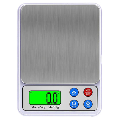 MH-555 6Kg x 0.1g High Accuracy Digital Electronic Portable Kitchen Scale Balance Device with 2.2 inch LCD Screen - Kitchen Scales by PMC Jewellery | Online Shopping South Africa | PMC Jewellery | Buy Now Pay Later Mobicred