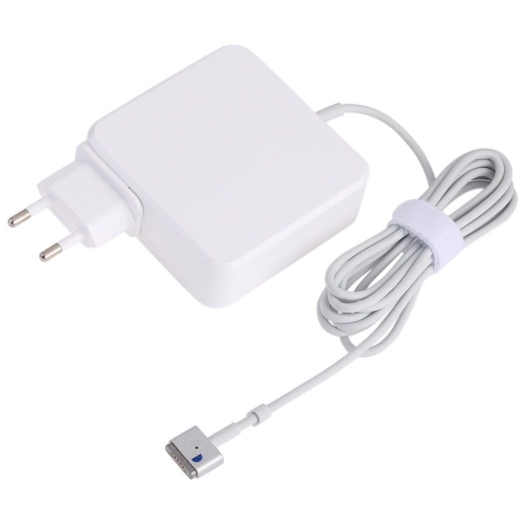 85W AC Power Adapter Portable Charger with 1.8m Charging Cable, EU Plug(White) - USB Charger by PMC Jewellery | Online Shopping South Africa | PMC Jewellery | Buy Now Pay Later Mobicred