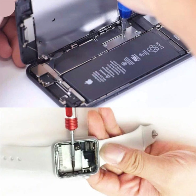 JF-iphone7 Tri-point 0.6 Part Screwdriver for iPhone X/8/8P/7/7P & Apple Watch(Blue) - free shipping - PMC TechLife - Order now!
