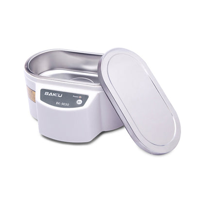 BAKU BK-9030 30W 0.8L LCD Display Ultrasonic Cleaner, AC 110V, US Plug(White) - Ultrasonic Cleaner by BAKU | Online Shopping South Africa | PMC Jewellery | Buy Now Pay Later Mobicred