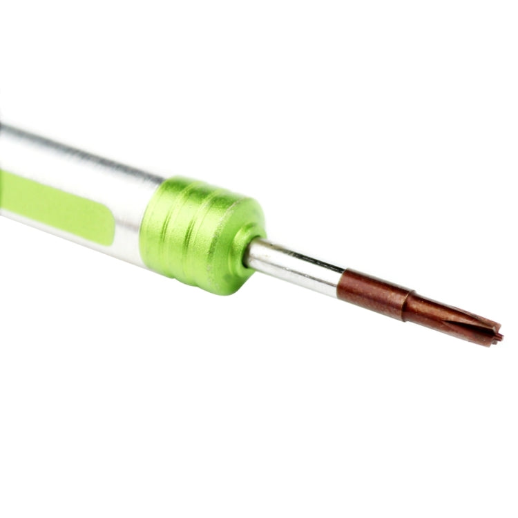 608-2.5 Hollow Cross Tip 2.5 Middle Bezel Repair Screwdriver(Green) - free shipping - PMC TechLife - Order now!