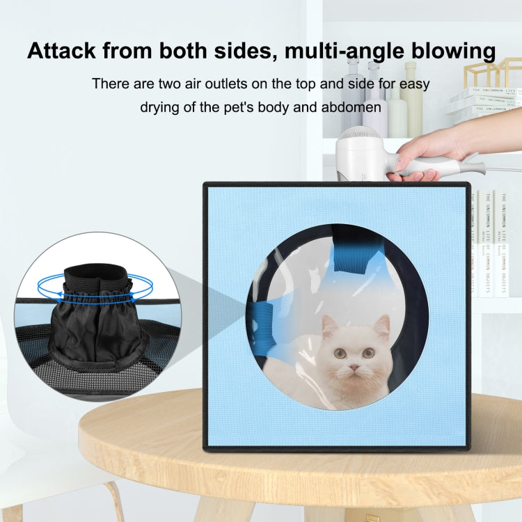 FUNADD Pet Bath Drying Box Portable Folding Dryer Cage, Suitable for Pets up to 5kg(Blue) - Grooming by PMC TechLife | Online Shopping South Africa | PMC TechLife | Buy Now Pay Later Mobicred
