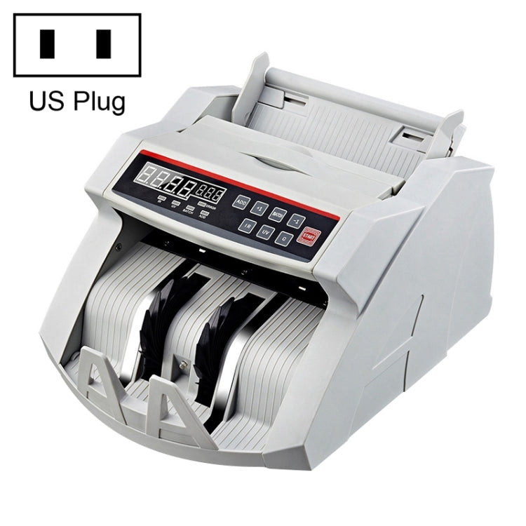 2108UV/IR 110V Portable Multi-Currency Money Counter, Specification: US Plug - Currency Counter by PMC Jewellery | Online Shopping South Africa | PMC Jewellery | Buy Now Pay Later Mobicred