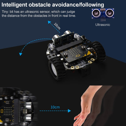 Yahboom Tinybit Smart Robot Car Compatible with Micro:bit V2/1.5 board, without Micro:bit V2/V1.5 Board - Others by YAHBOOM | Online Shopping South Africa | PMC Jewellery | Buy Now Pay Later Mobicred