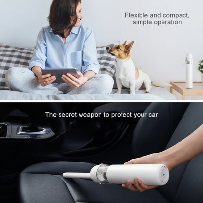 Original Xiaomi Mijia 120W 13000Pa Portable Handheld Car Home Vacuum Cleaner Dust Catcher Cleaning Tools(White) - Handheld Cleaner & Mops by Xiaomi | Online Shopping South Africa | PMC Jewellery | Buy Now Pay Later Mobicred