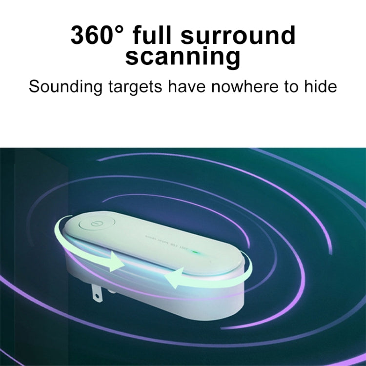 Mini Household Wireless Ultrasonic Deodorizer Vacuum Cleaner Dust Mite Controller, US Plug(White) - free shipping - PMC TechLife - Order now!