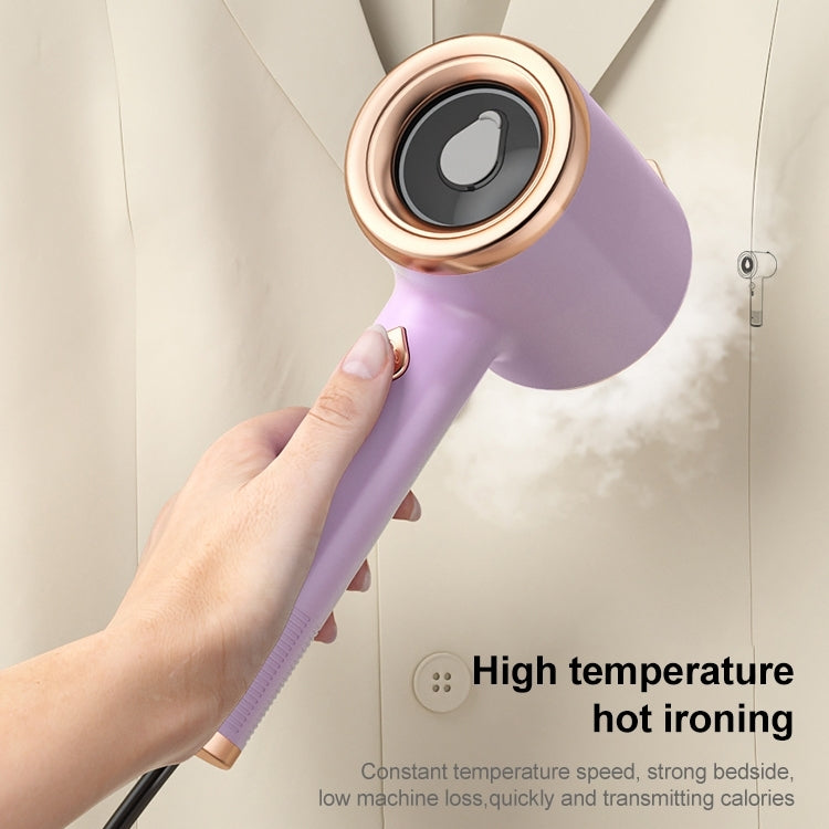 GT-01 33W Handheld Garment Steamer Electric Iron, AU Plug (Light Purple) - free shipping - PMC TechLife - Order now!