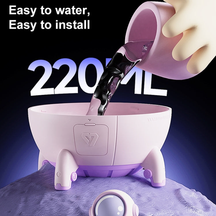 Lunar Type-C Desktop Humidifier Ambient Lamp (Grey) - free shipping - PMC TechLife - Order now!