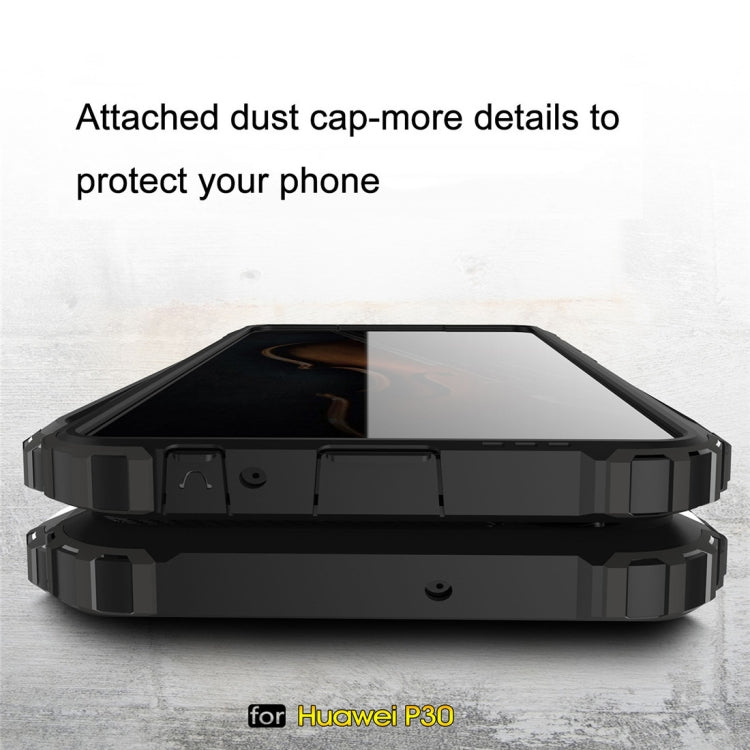 Magic Armor TPU + PC Combination Case for Huawei P30 (Red) - Huawei Cases by PMC TechLife | Online Shopping South Africa | PMC TechLife