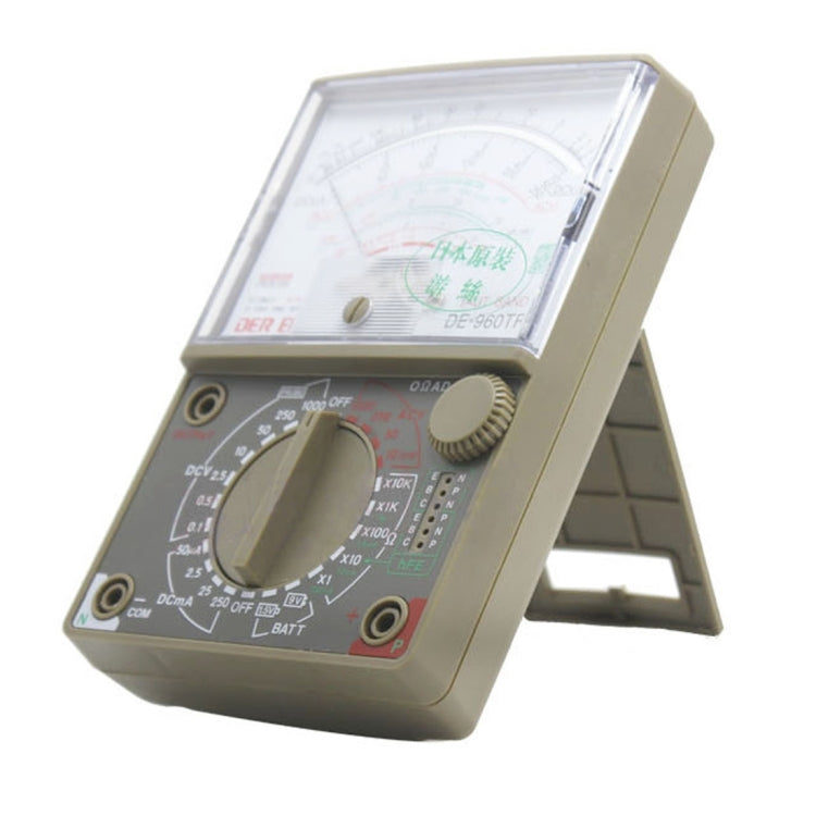 DE-960TR Pointer Precision Springs LCD Screen Display Mechanical Multimeter - Digital Multimeter by PMC TechLife | Online Shopping South Africa | PMC TechLife