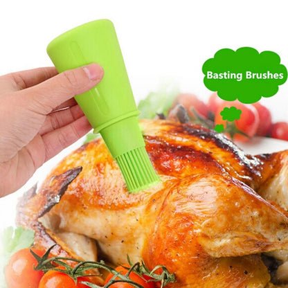 Kitchen Silicone Oil Brush Grill Brush Oil Bottle,Random Color Delivery - Gadgets by PMC Jewellery | Online Shopping South Africa | PMC Jewellery | Buy Now Pay Later Mobicred