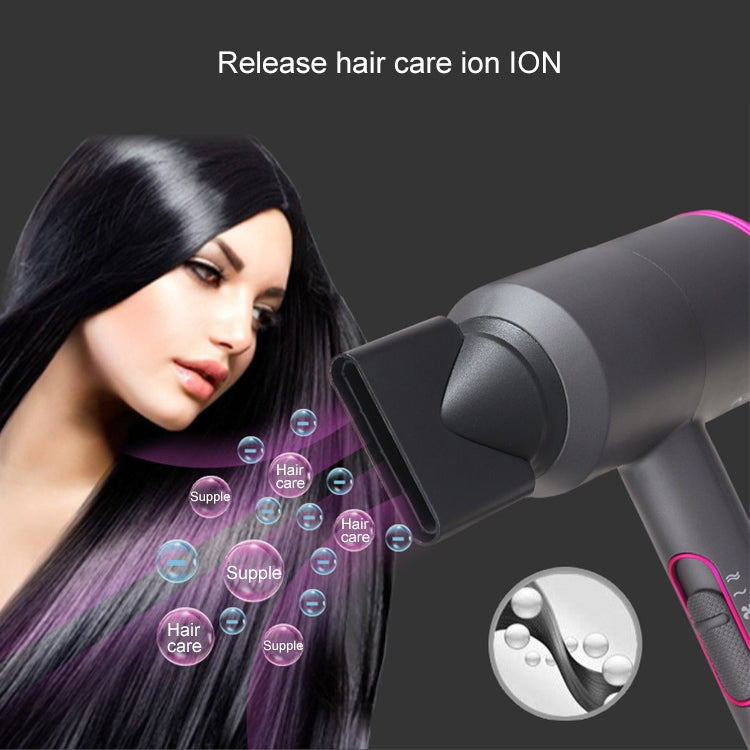 High-power Anionic Cold Hot Air Constant Temperature Hair Dryer, EU Plug(Red + Grey) - Hair Dryers & Accessories by PMC TechLife | Online Shopping South Africa | PMC TechLife | Buy Now Pay Later Mobicred