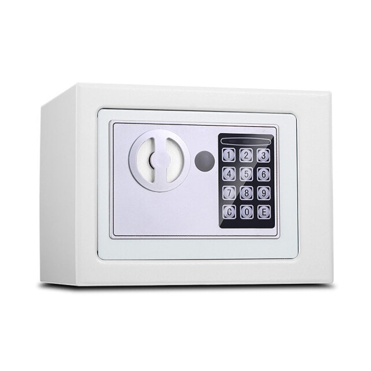 17E Home Mini Electronic Security Lock Box Wall Cabinet Safety Box without Coin-operated Function(White) - Safety Box by PMc TechLife | Online Shopping South Africa | PMc TechLife | Buy Now Pay Later Mobicred