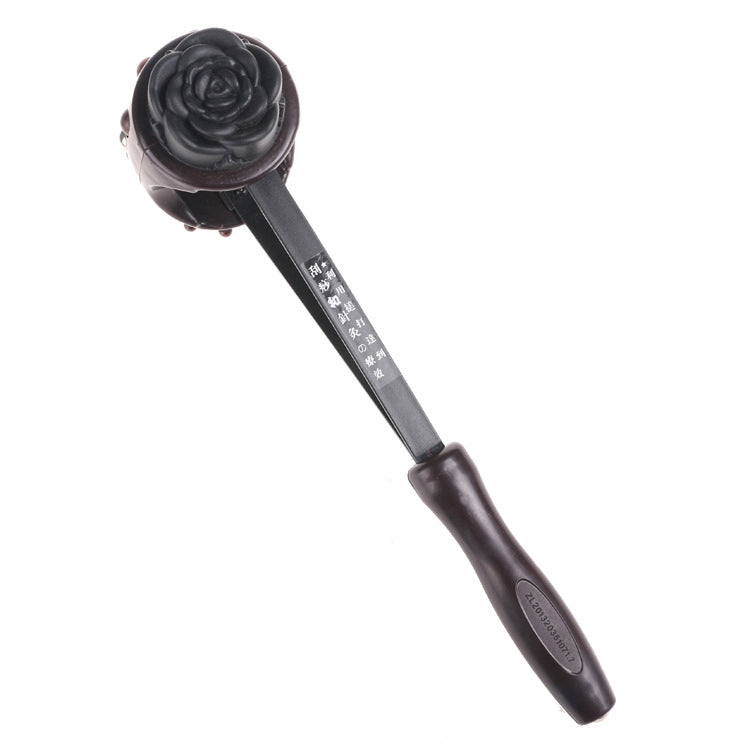 Rose Flower Shape Multi-functional Elastic Massager for The Elderly - free shipping - PMC TechLife - Order now!