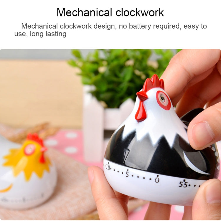 Chicken Shape 60 Minutes Mechanical Kitchen Cooking Count Down Alarm Timer Home Decorating Gadget, Random Color Delivery - Digital Countdown by PMC Jewellery | Online Shopping South Africa | PMC Jewellery | Buy Now Pay Later Mobicred