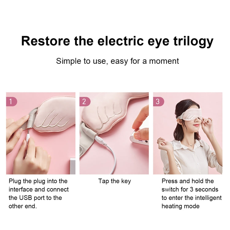 K-1033 The Angel Eye Graphene USB Eye Mask(Flesh Color) - free shipping - PMC TechLife - Order now!