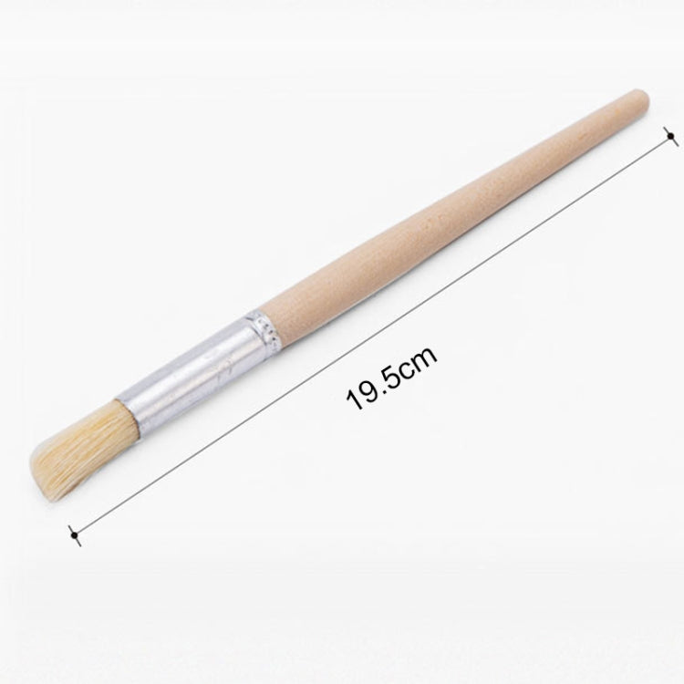 2 PCS Wood Handle Bristles Coffee Grinder Dusting Cleaning Brush, Length: 19.5cm - Coffee Tools by PMC TechLife | Online Shopping South Africa | PMC TechLife | Buy Now Pay Later Mobicred