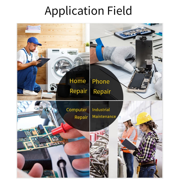 BSIDE ADM66 Handheld Household 6000 Count AC / DC Current Voltage Capacitor Automatic Range Multimeter with LCD Backlight & Card Slot Function - free shipping - PMC Jewellery - Order now!